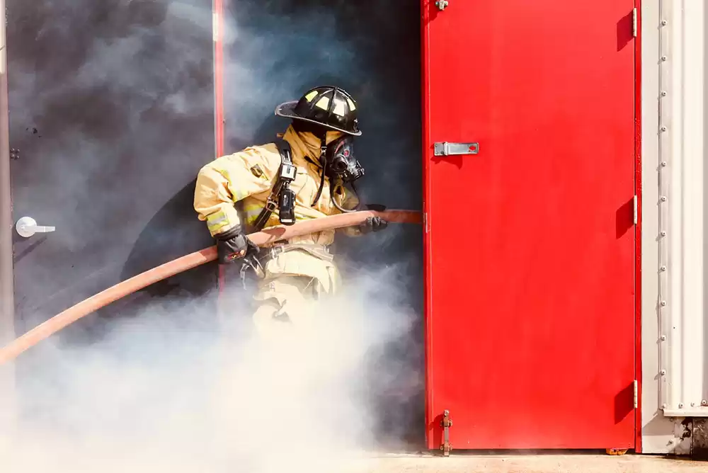 Abrasion and tear proof firefighter turnout gear outer shell fabric