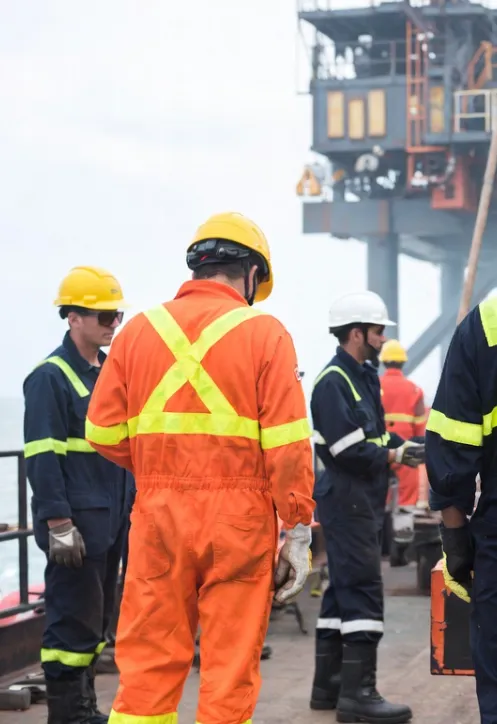 Offshore oil rig coverall program — FR certified