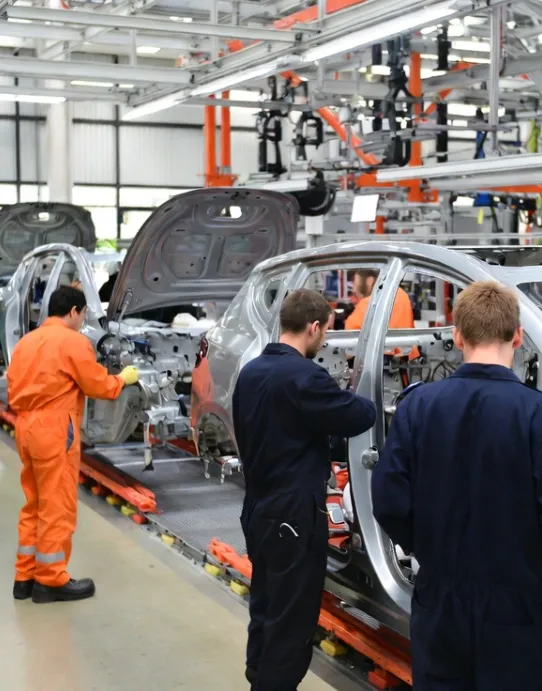 Automotive plant industrial coverall program